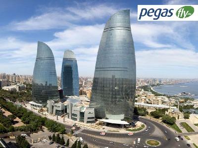 В Баку из Жуковского с авиакомпанией Pegas Fly