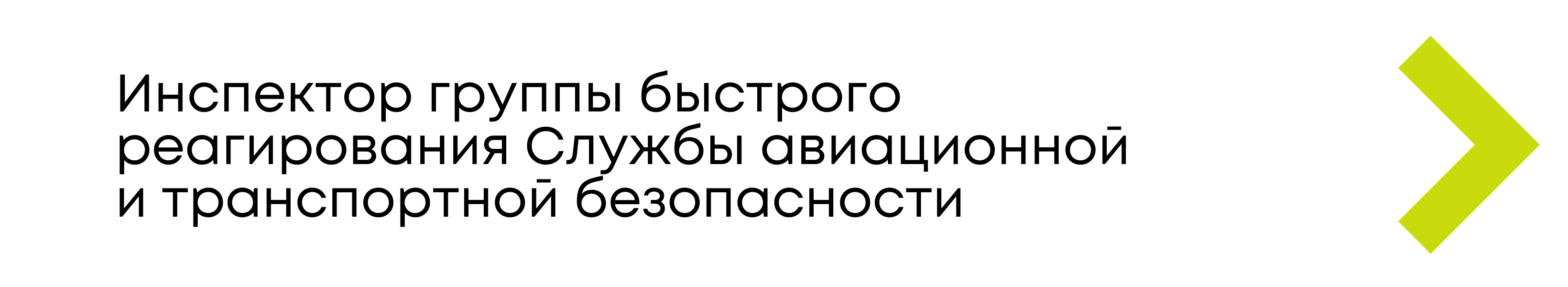 Вакансия инспектора группы быстрого реагирования в аэропорту